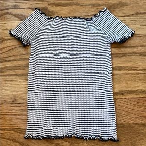 Zara off the Shoulder Top